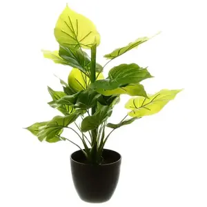 Plante artificielle pot ciment H45cm Atmosphera Créateur D'intérieurVendu parcdiscount