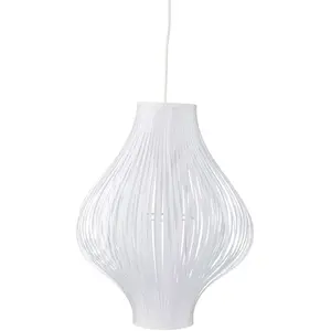 Atmosphera - Suspension Yisa - Pliante - Blanc pas cher