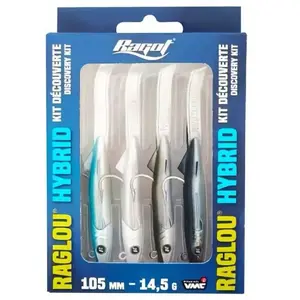 Ragot Leurre Souple Pour Anguille Raglou® Hybrid Discovery Kit 140 Mm pas cher