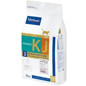 Virbac Veterinary HPM Advanced Kidney & Joint Support KJ3 pour chat - 3 kg pas cher