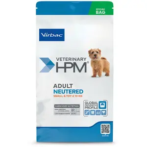 Virbac Veterinary HPM Adult Neutered Dog Small & Toy pour chien - 3 kg pas cher