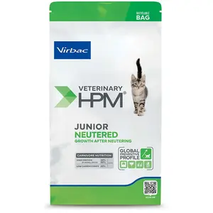 3kg HPM Cat Junior Neutered Virbac Veterinary - Croquettes pour Chat pas cher