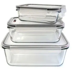 Comparateur de prix : CUSY Cuisy kb5667 3 plats à four avec couvercle hermétique verre gris/blanc/rouge/vert 22 x 17 x 9 cm