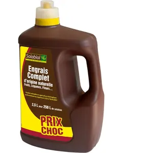 SOLABIOL SOLICOMP25 Engrais Liquide Complet 2, 5L, Facile à doser