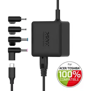 PORT Connect Acer/Toshiba Power Supply GaN2 USB Type C (65W) pas cher