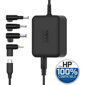 Alimentation secteur GaN USB-C Port Designs 100 W Noir pour HP®