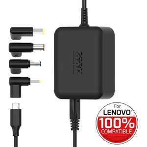 Alimentation secteur GaN USB-C Port Designs 100 W Noir pour Lenovo® pas cher