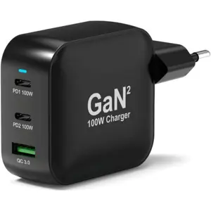 PORT Connect Chargeur Secteur USB-C Power Delivery 100W GaN + Câble 2 ... pas cher