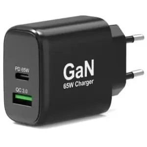 Port Designs Alim USB 65W Techno GaN USB A + USB C sans câbles (65 W),... pas cher