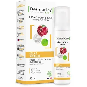 Dermaclay Crème Active Jour Bio 50ml pas cher