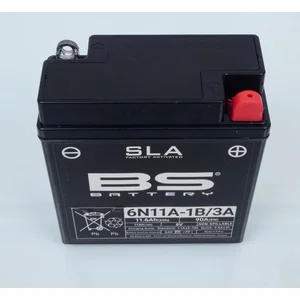 BS Battery In de fabriek geactiveerde onderhoudsvrije SLA-batterij - 6N11A-1B / 3A pas cher