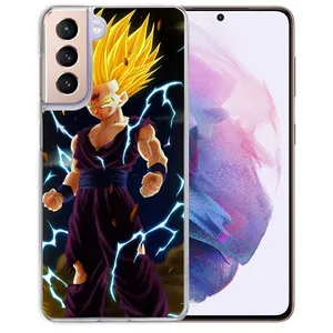 STICARZ Coque pour Samsung Galaxy S22 - Dragon Ball San Gohan pas cher