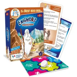 Jeu classique Bioviva Il était une fois  Enigmes Préhistoire pas cher