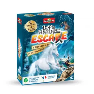 Jeu de cartes Bioviva Défis Nature escape Légendes et mythologie pas cher