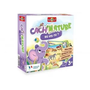 Jeu de société Bioviva - Cach'nature - Découvre les milieux de vie des animaux - Mixte - 3 ans et plus pas cher