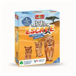 Jeu de cartes Bioviva Défis Nature Espace Mission survie pas cher
