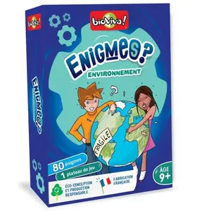 Jeu de société Bioviva Les Enigmes L'environnement pas cher