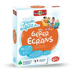 Jeu classique Bioviva J'aide mon enfant à bien gérer les écrans pas cher