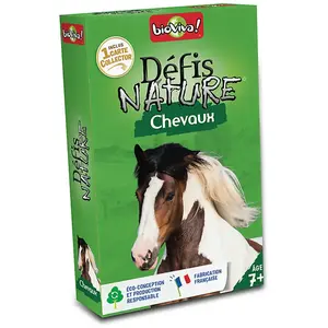 Jeu de questions-réponses - BIOVIVA - Défis Nature - Chevaux - A partir de 7 ans pas cher