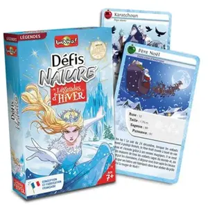 Jeu pour découvrir la nature Bioviva Défis Nature Légendes d'hiver pas cher