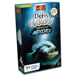 Jeu de culture générale Bioviva Défis Nature Monstres des Abysses pas cher