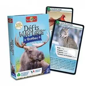 Bioviva Defis Nature Quebec Jeu De Carte pas cher