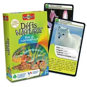 Jeu de défis Bioviva Défis Nature Rois du camouflage pas cher
