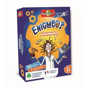 BIOVIVA Enigmes - Découvertes et inventions Coloris Unique pas cher