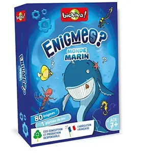 Jeu de cartes Bioviva Enigmes Monde marin pas cher