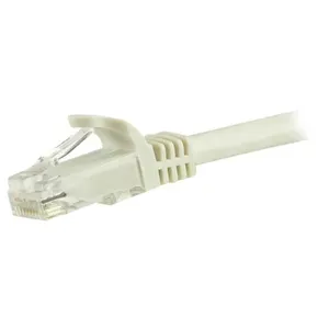 StarTech.com Cordon de raccordement UTP CAT6 (1,5 m) sans crochet - Blanc - Cordon de raccordement - RJ-45 (M) pour RJ-45 (M) - 1.5 m - UTP - CAT 6 - sans crochet - blanc pas cher