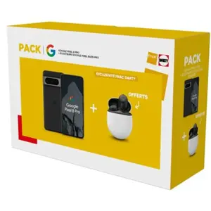 Pack Smartphone Google Pixel 8 Pro 5G Double nano SIM 256 Go 6.7" Noir... pas cher