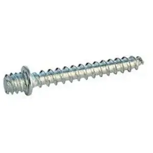 Somatherm Patte ? vis ? bois 7/150 - 30 mm (x10) - Acier poli ? ?paulement pas cher