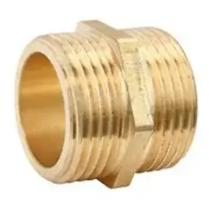 Somatherm Mamelon laiton Double Mâle 12/17 (x10)Vendu parrakuten