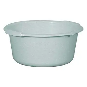 Comparateur de prix : ALUMINIUM ET PLASTIQUE Bassine ronde 20 L - D: 45 cm x 20 cm - gris moucheté