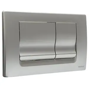 REGIPLAST Plaque de commande chromée pour Bâti Césame et ... pas cher