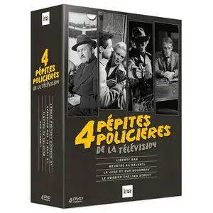 INA Editions Coffret 4 Pépites policières de la télévision DVD