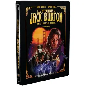ATELIER D IMAGES Les aventures de Jack Burton dans les griffes du mandarin Édition Limitée Collector Steelbook réversible Blu-ray pas cher