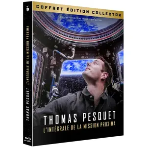 LA 25EME HEURE Dans les yeux de Thomas Pesquet L'Intégrale de sa Mission Spatiale Blu-ray pas cher