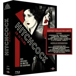 Comparateur de prix : Carlotta Hitchcock En 10 Films : Aux Origines Du Suspense - Blu-ray