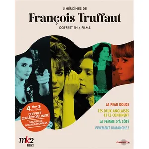 Carlotta Coffret 5 Héroïnes de François Truffaut Blu-ray