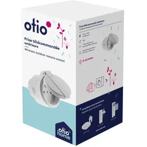 Prise connectée d'extérieur - OTIO - 751046 - 16A - 2300W - Alexa pas cher