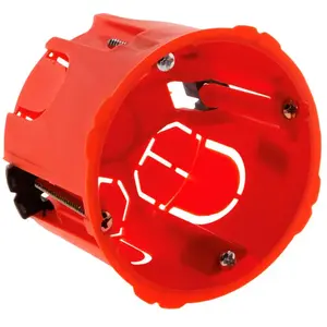 NO NAME Boîte placo Ø.65 P.50mm pour appareillage vis & griffes livré avec visVendu parcdiscount