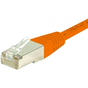 EXC CUC Cordon RJ45 patch FTP CAT 6 Orange - 1,00 m pas cher
