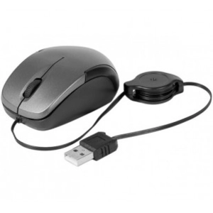 Hypertec Dacomex mini souris optique cordon usb rétractable pas cher
