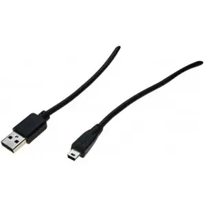 Exertis Connect Hypertec 532516-HY - 1 m - USB A - Mini-USB B - USB 2.0 - 480 Mbit/s - Noir (1 m, USB 2.0), Câble USB pas cher