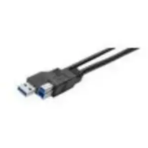 Dexlan Cordon éco USB 3.0 type A / B noir - 3,0 m pas cher