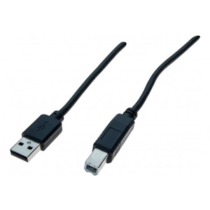 EXC Cordon conforme USB 2.0 Hi-Speed de type A / B noir de 180 mètre pas cher