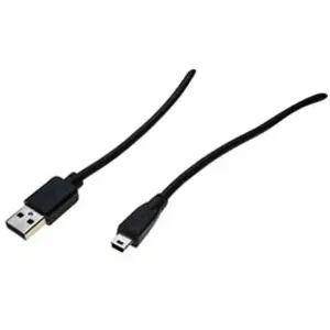 Hypertec Exertis Connect Câble Mini USB 2.0 mâle A 5 broches B 3.0 m (3 m, USB 2.0), Câble USB pas cher