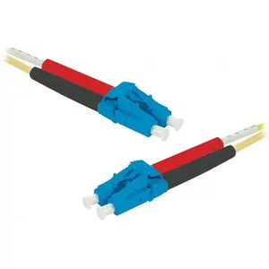 Ekivalan Jarretière optique duplex monomode 2mm OS2 LC-UPC/LC-UPC - 2 m pas cher