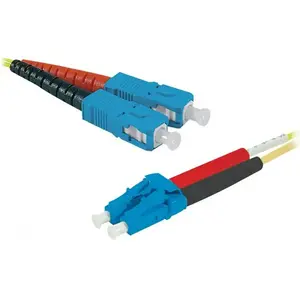 Comparateur de prix : Jarretière optique duplex monomode 2mm OS2 SC-UPC/LC-UPC -2 mè